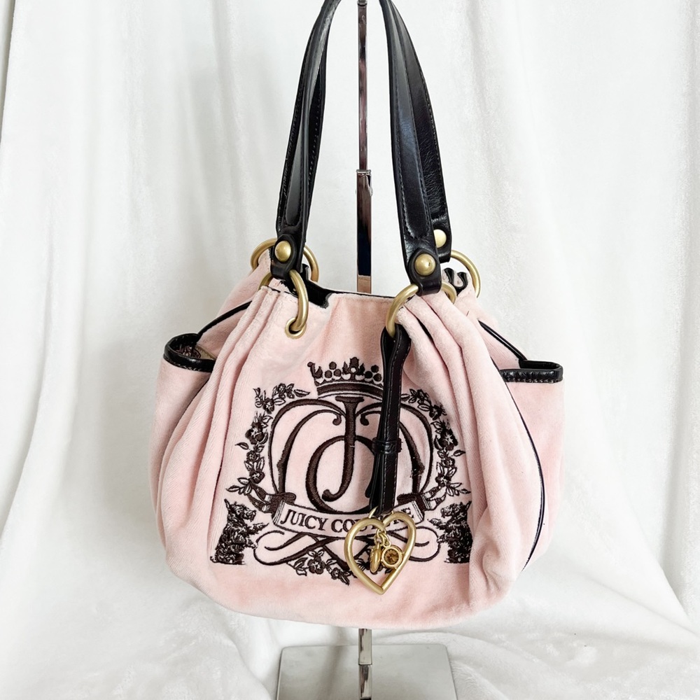 Juicy Couture Never Used small pink handbag Y2K